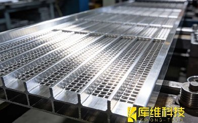 <b>水導激光加工案例之航空7075鋁合金格柵加工</b>